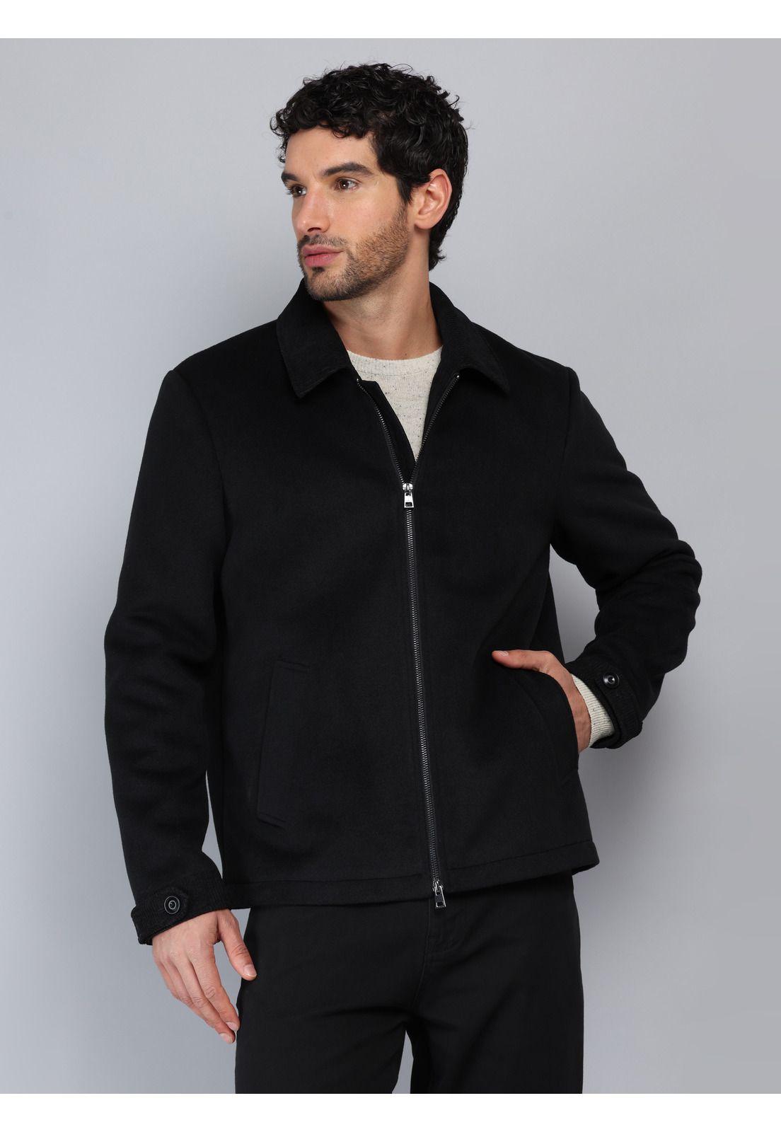 Chaqueta Recta Regular Fit Negro Piero Butti PBCIG91NE-5