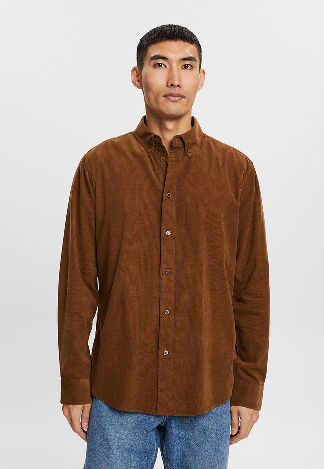 Camisa De Pana Hombre Esprit 093EE2F301-0