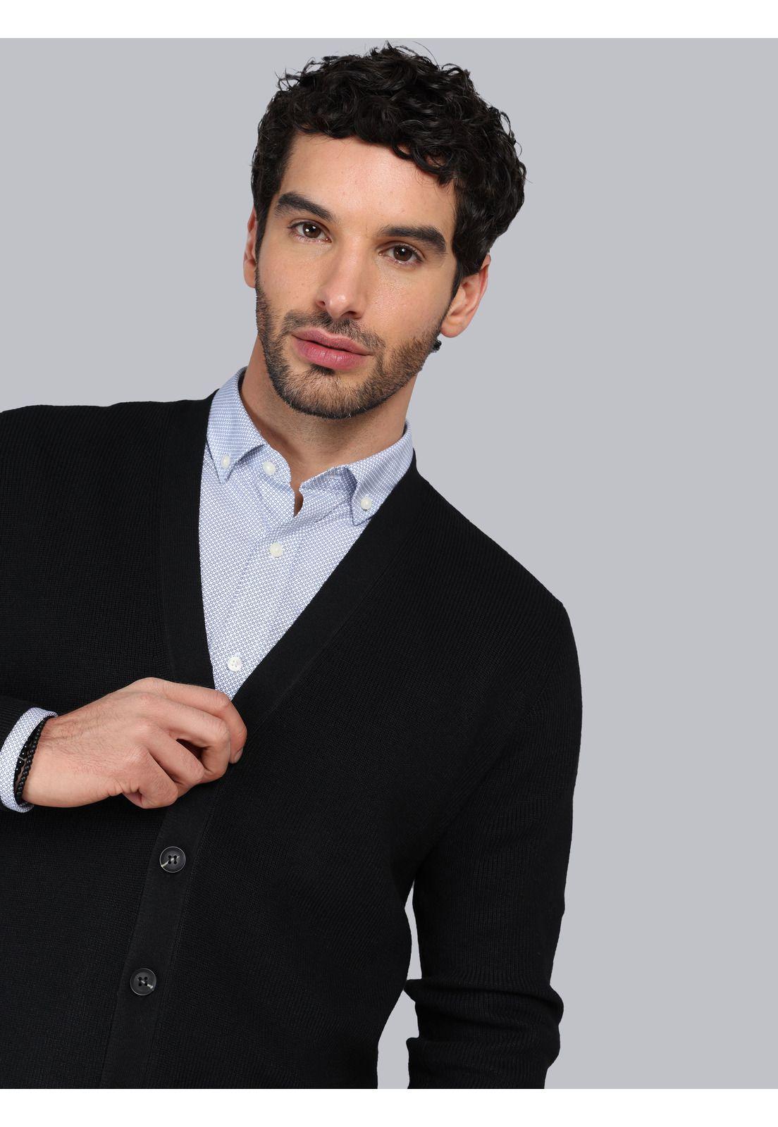 Cárdigan Texturado Piero Butti PBCII25NE-2