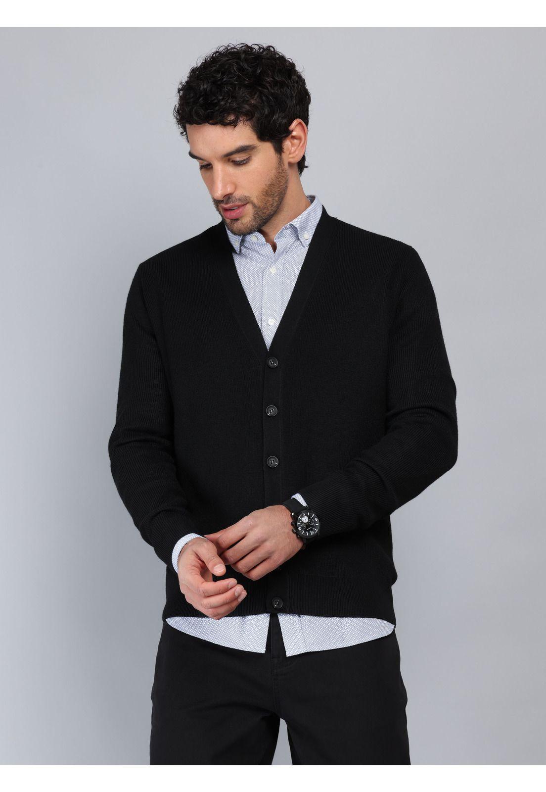 Cárdigan Texturado Piero Butti PBCII25NE-5