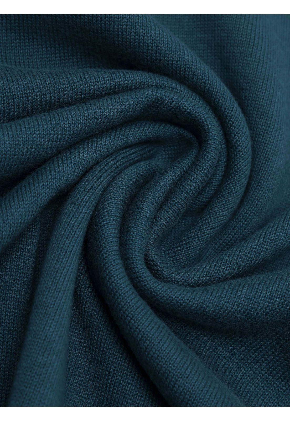 Sweater Cuello V Regular Fit Petróleo Arrow SW33001PE-5