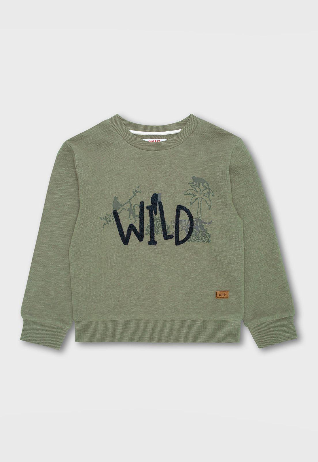 Poleron Manga Larga Niño Osito PLOV544VE-0