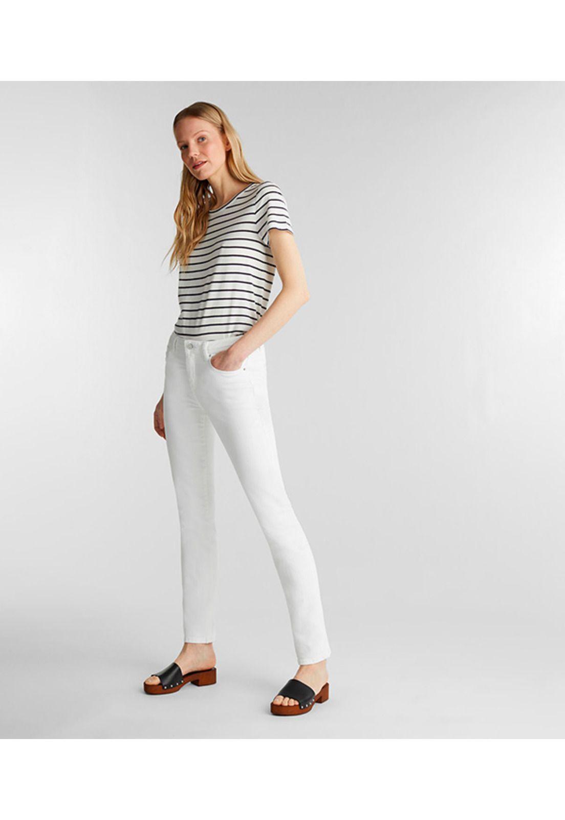 Jeans straight medium rise-0