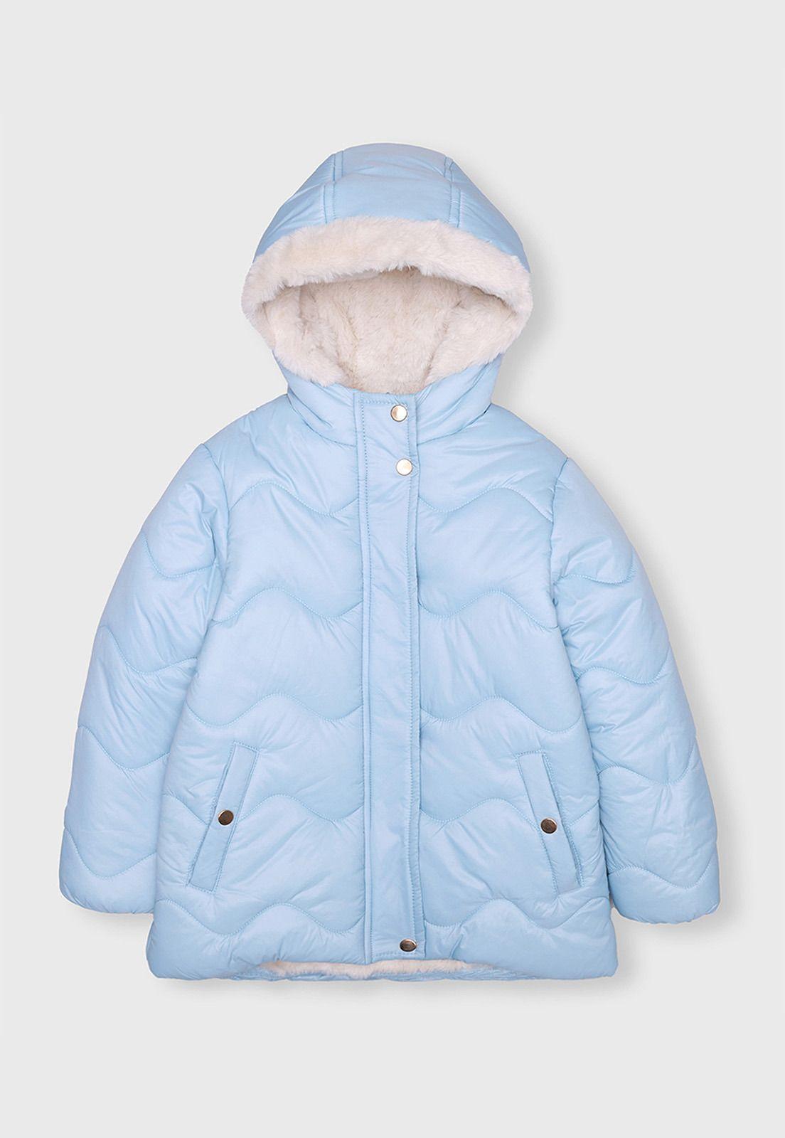 Parka Con Capucha Niña Osito OPKA305AQ-0
