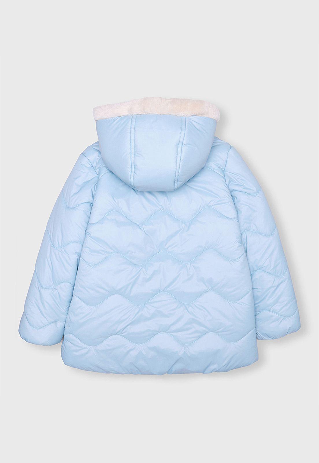 Parka Con Capucha Niña Osito OPKA305AQ-1