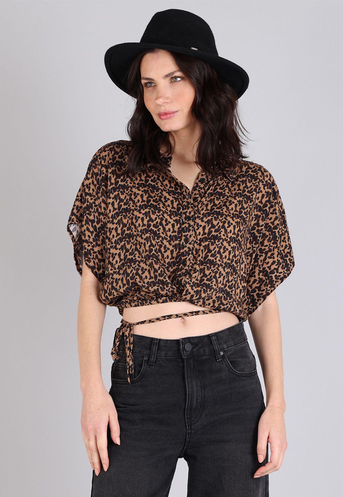 Blusa Print MC Mujer Soviet SBLM611CA-0