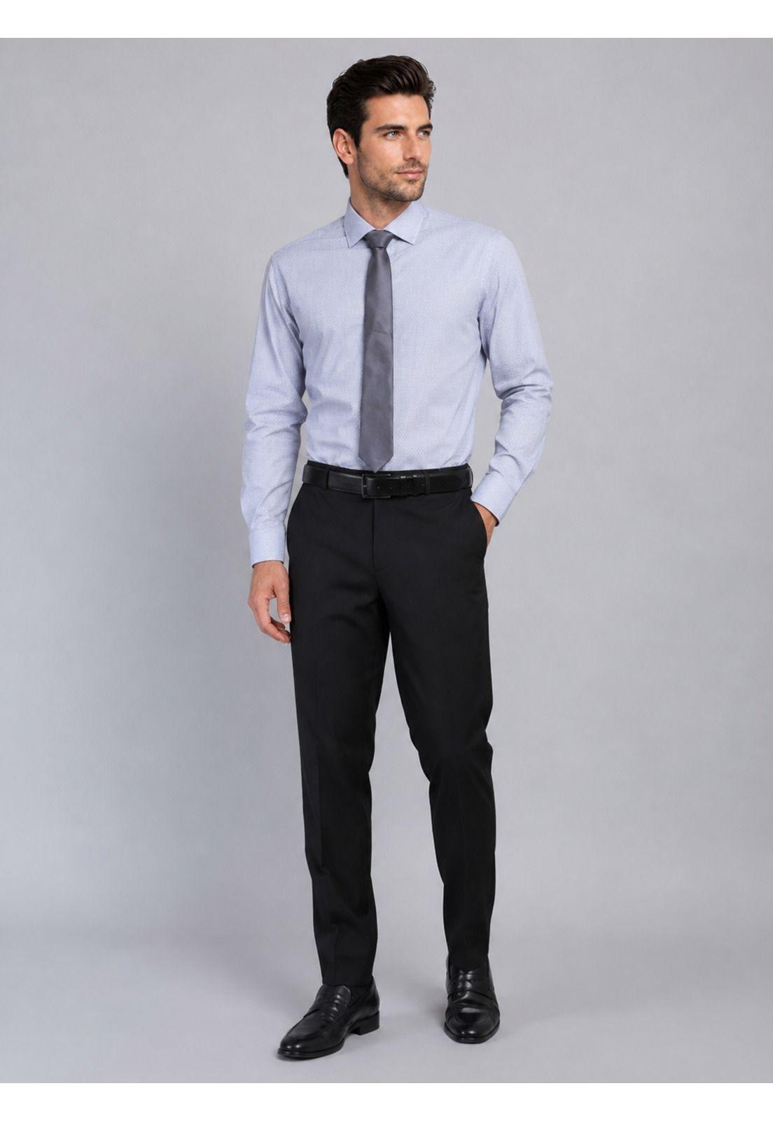 Camisa Formal Texturada Van Heusen VHCM565GR-5