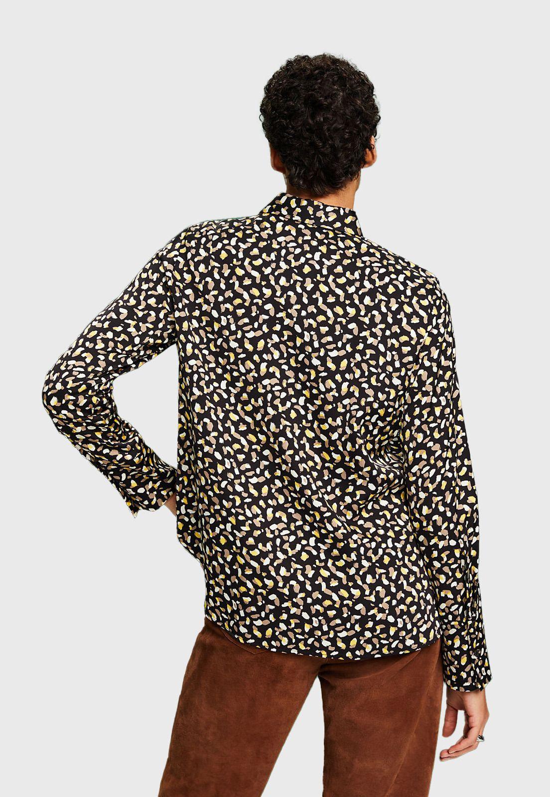 Blusa Camisera Estampada Mujer Esprit 994EE1F313-1