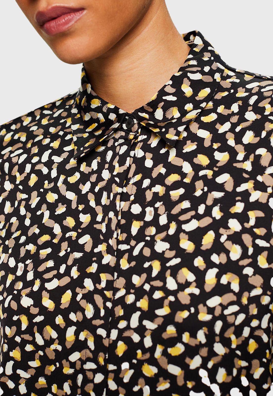Blusa Camisera Estampada Mujer Esprit 994EE1F313-2
