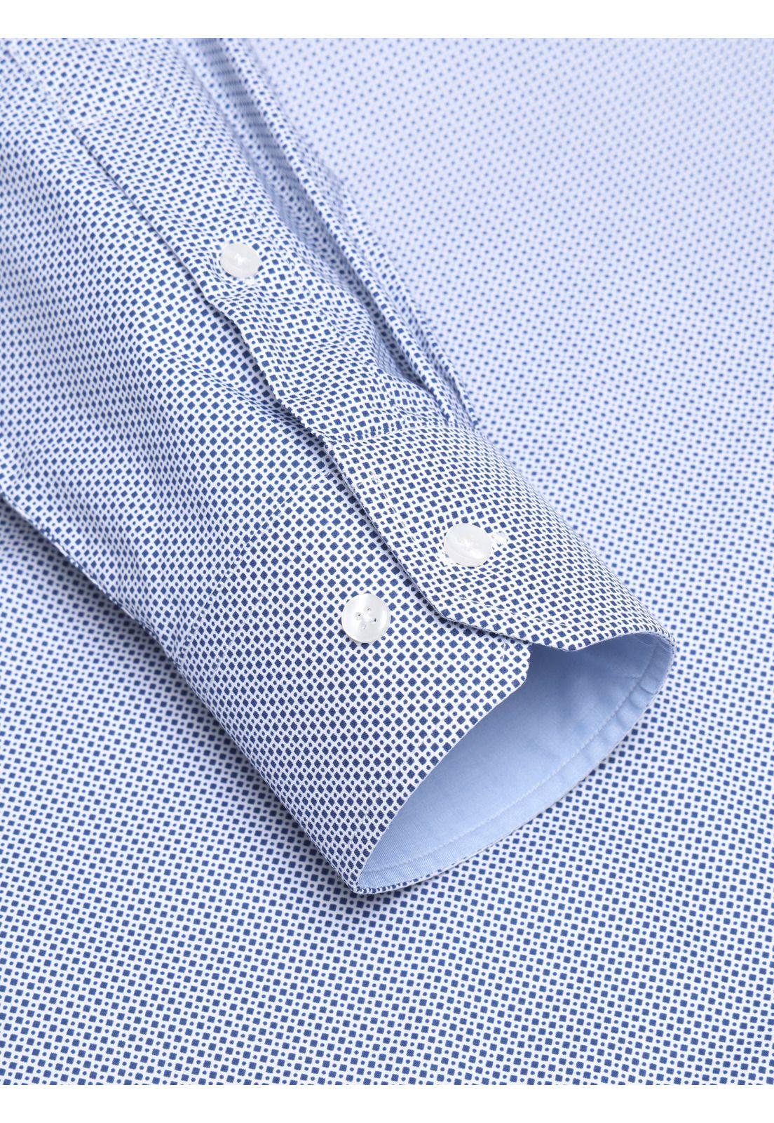 Camisa Formal Spandex Tailored Fit Azul Arrow ARM0621AZ-5