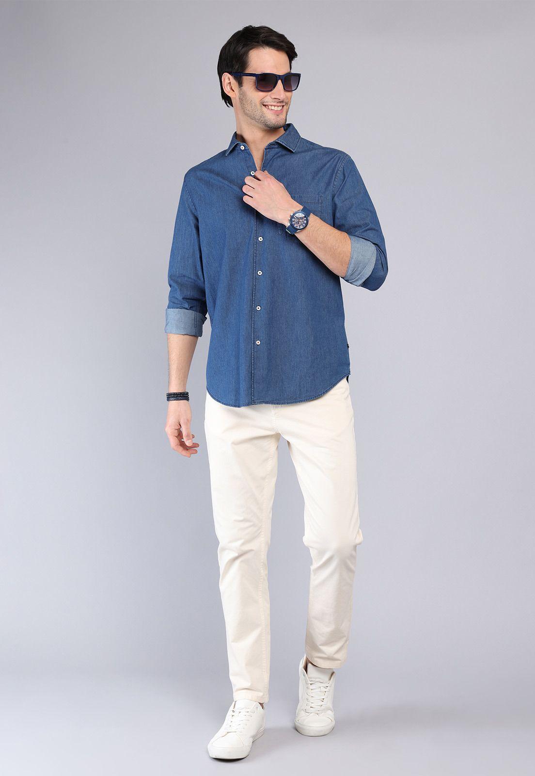 Camisa Casual Denim Arrow-3