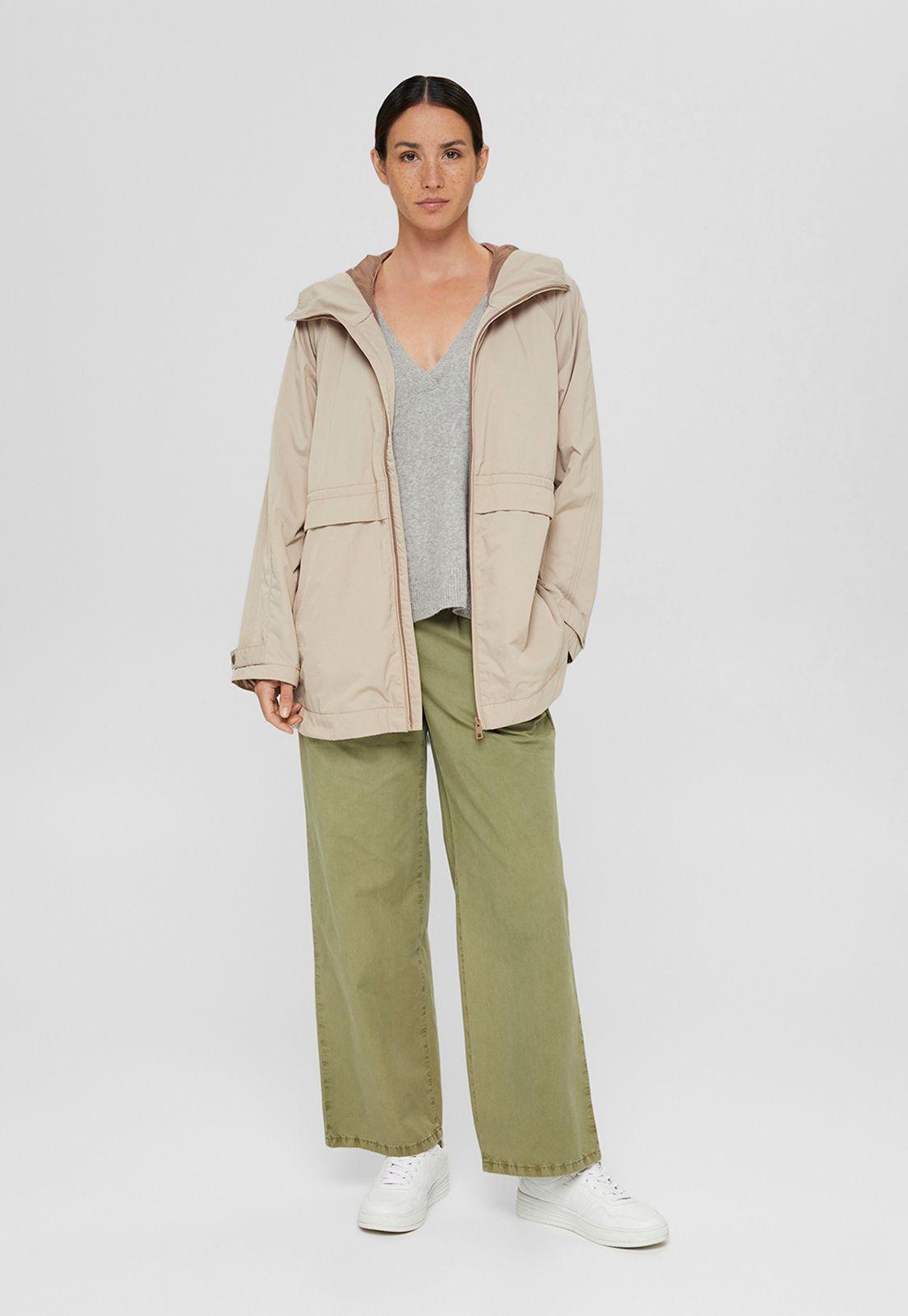 Chaqueta Con Capucha Esprit-0