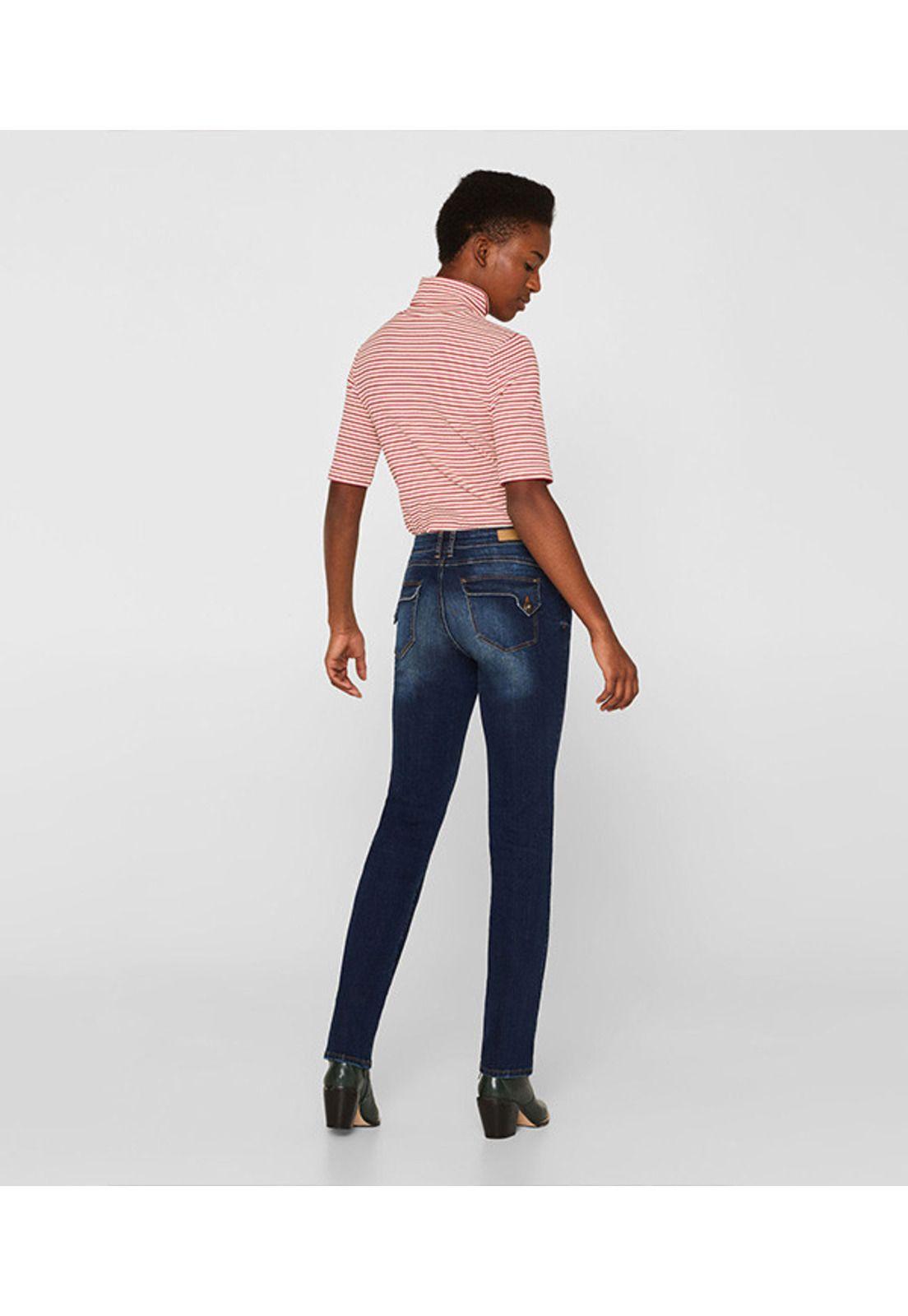 Jeans straight medium rise-2