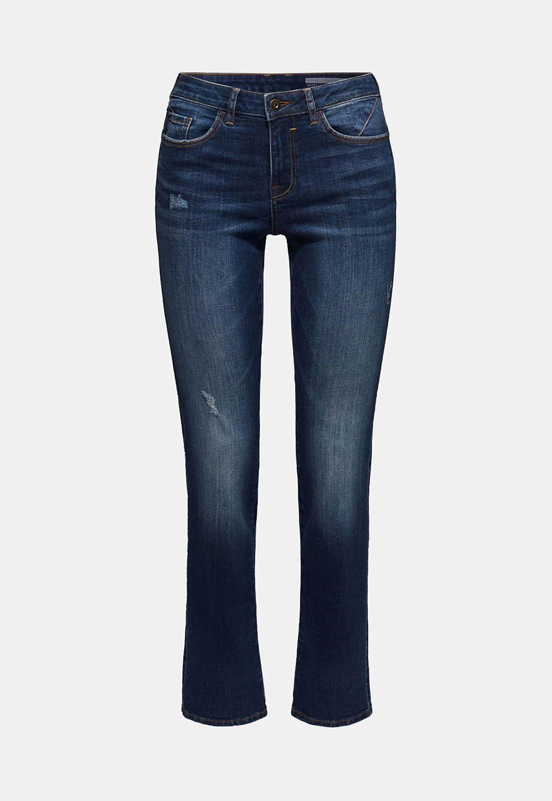 Jeans straight medium rise-8