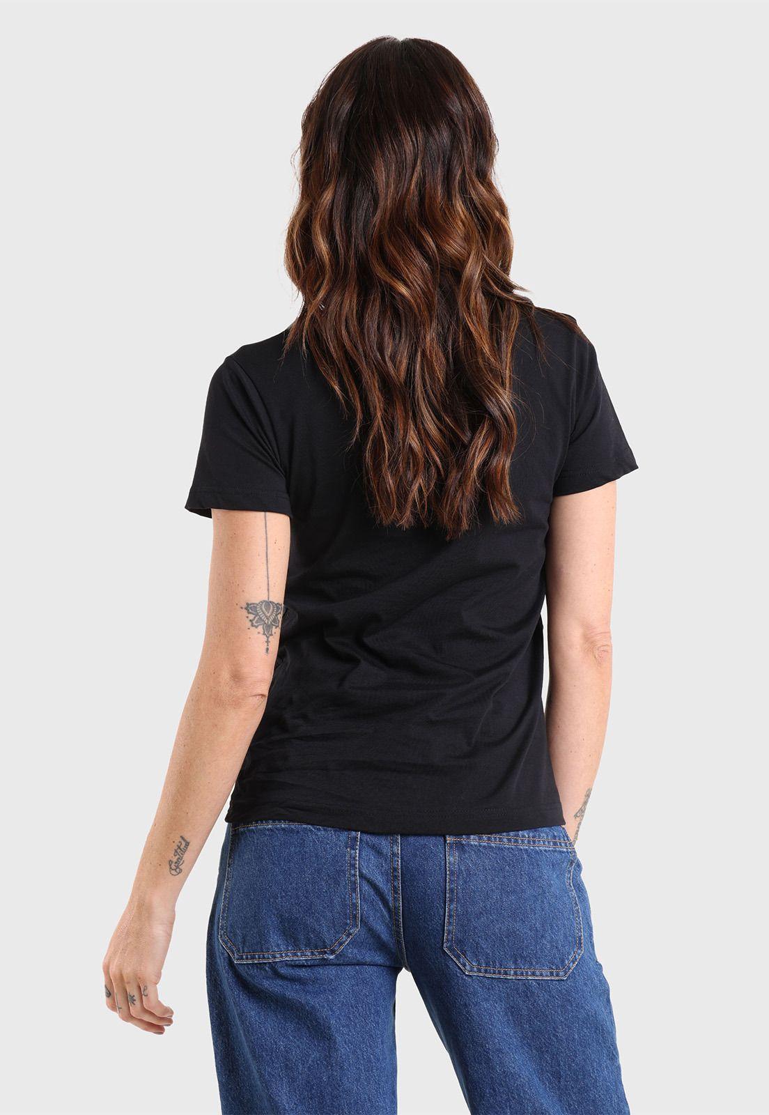 Polera Manga Corta Mujer Soviet SPOM721NE-1