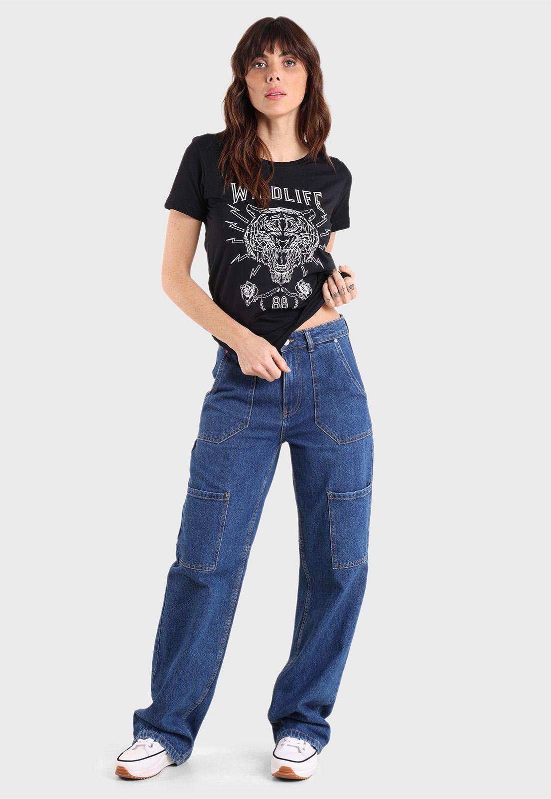 Polera Manga Corta Mujer Soviet SPOM721NE-3