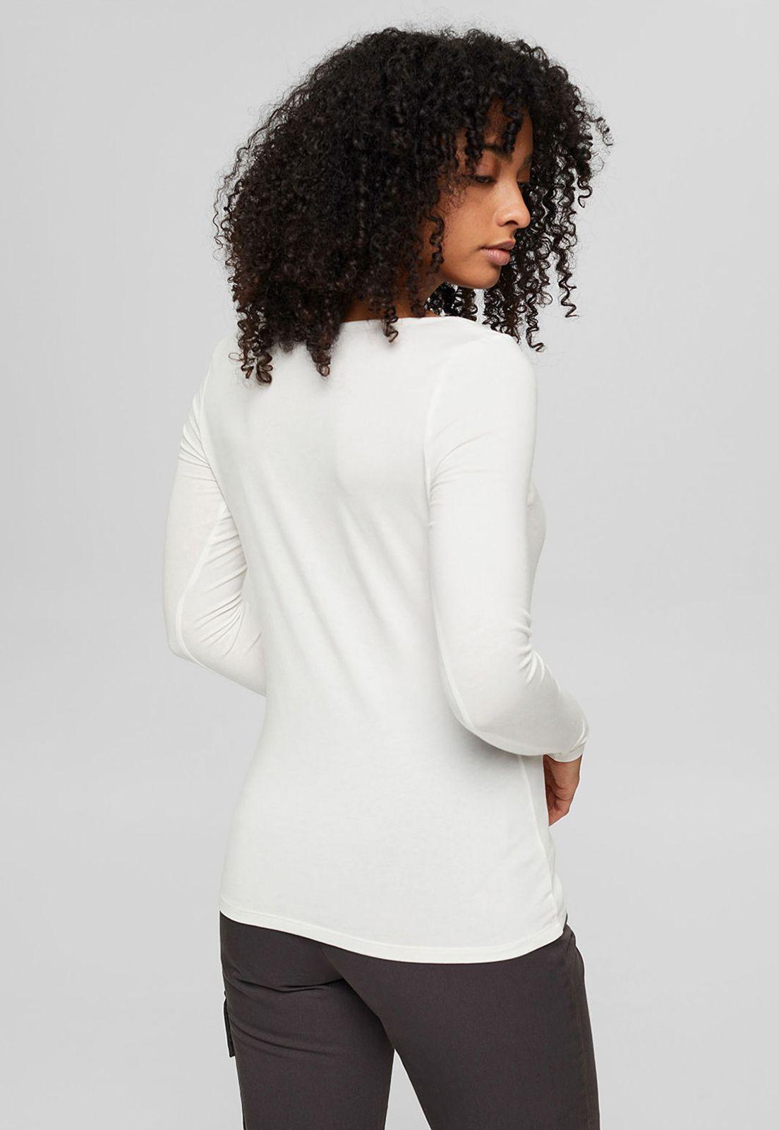 Polera mujer manga larga Esprit-1