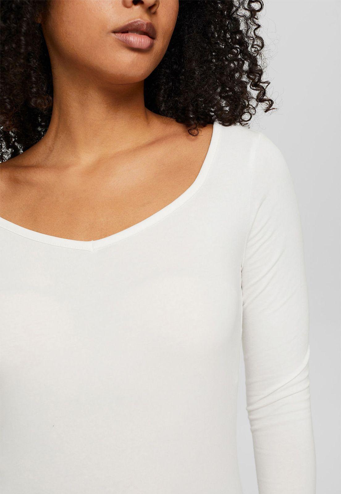 Polera mujer manga larga Esprit-2