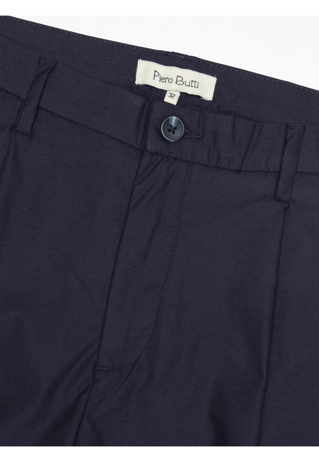 Bermuda Lisa Spandex Regular Fit Azul Marino Piero Butti PBDVC12NB-3