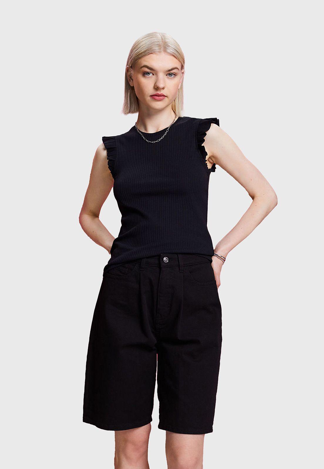 Polera Acanalada sin Mangas Mujer Esprit 053CC1K312-0