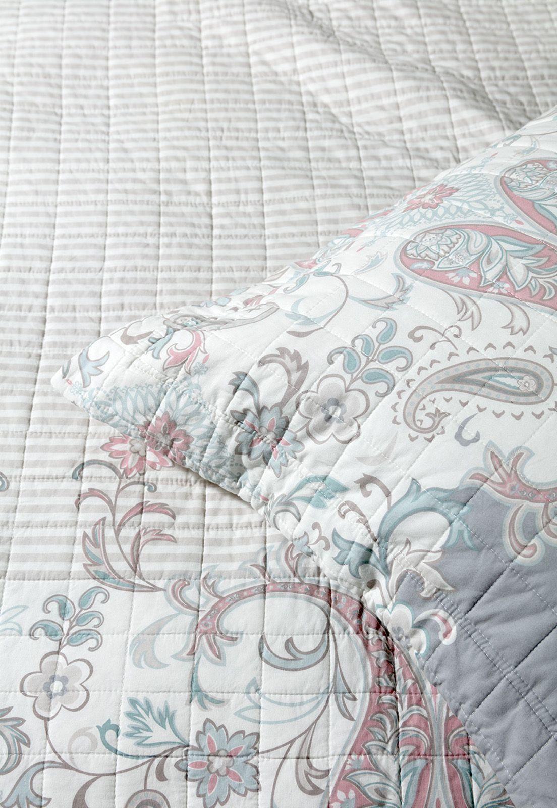 Cubrecama Estampado 1,5 Plazas Esprit-1