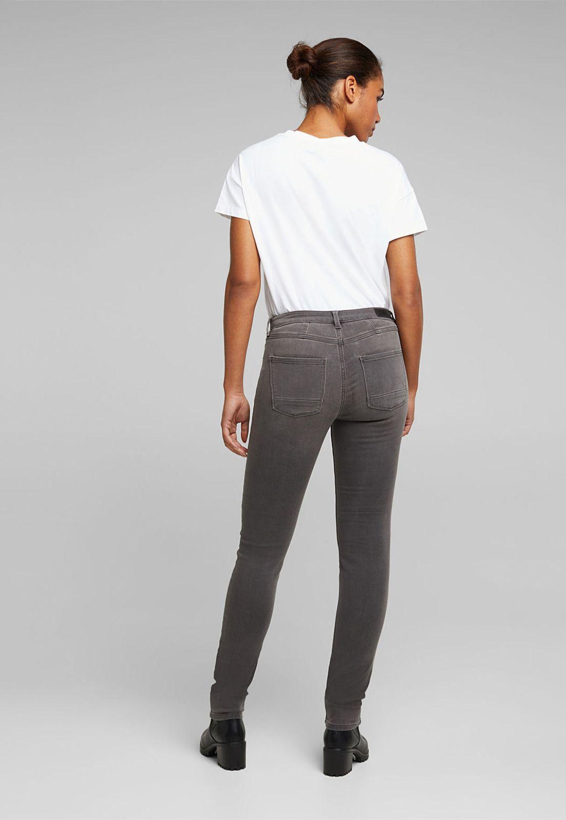 Jeans Mujer Slim Medium Rise Esprit-1