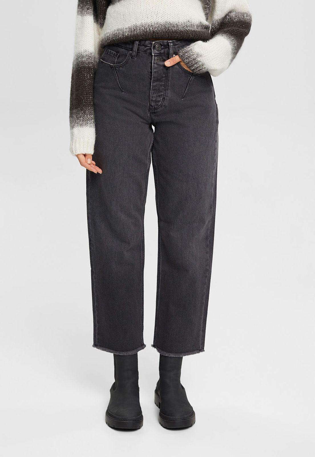 Jeans Dad Fit Mujer Esprit-0