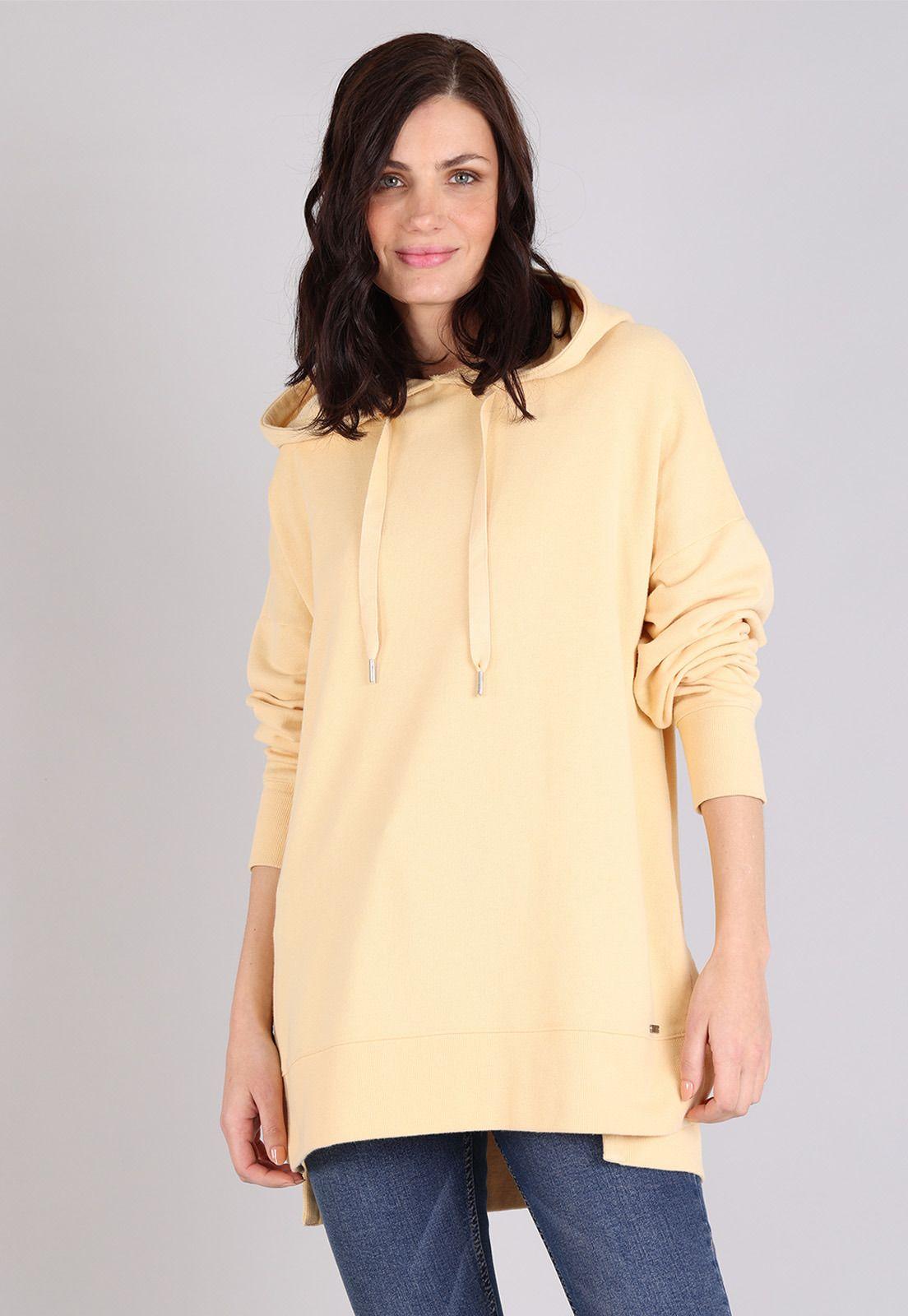 Poleron Con Capucha Oversize Mujer Soviet SPLM600AM-0