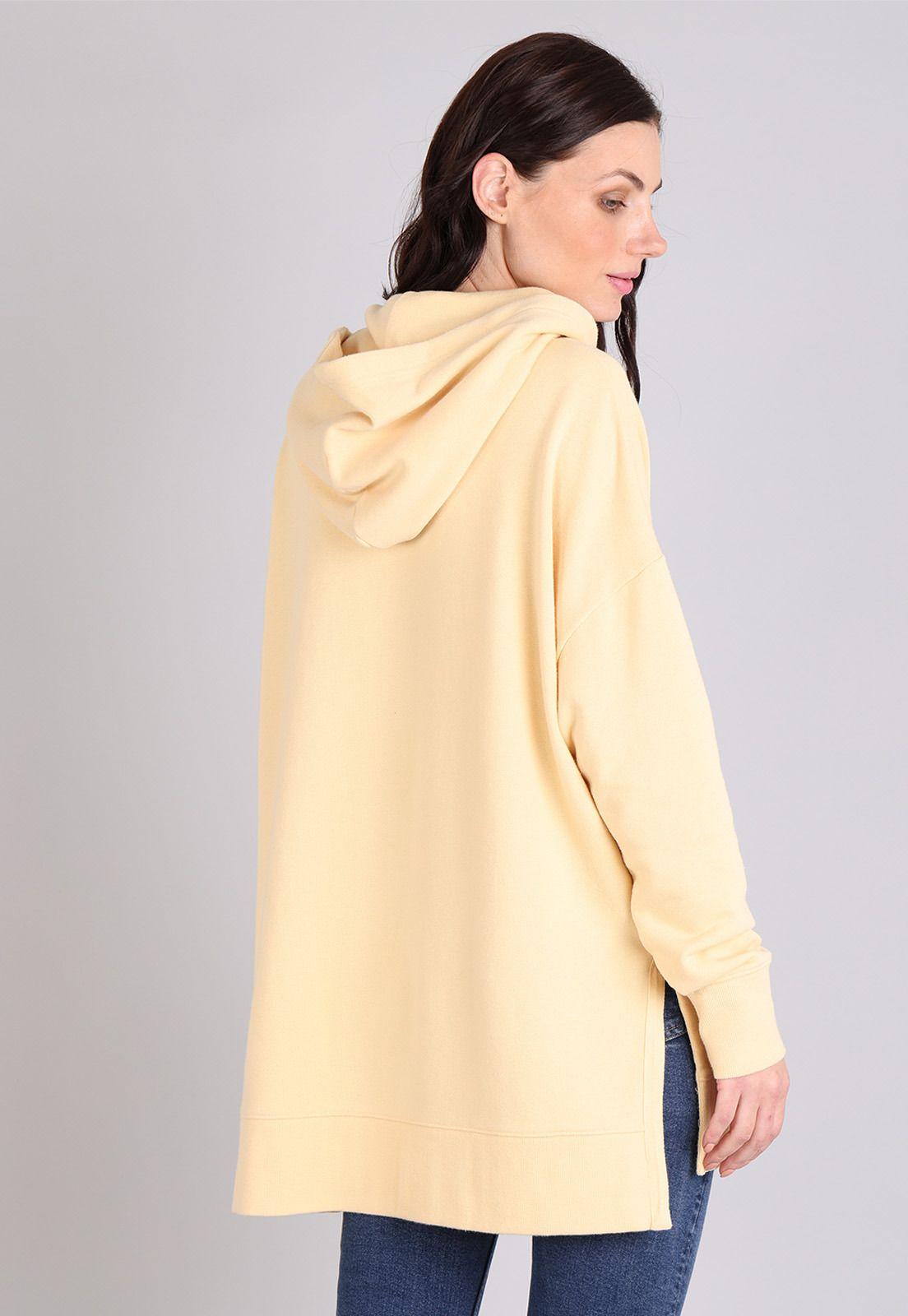 Poleron Con Capucha Oversize Mujer Soviet SPLM600AM-1