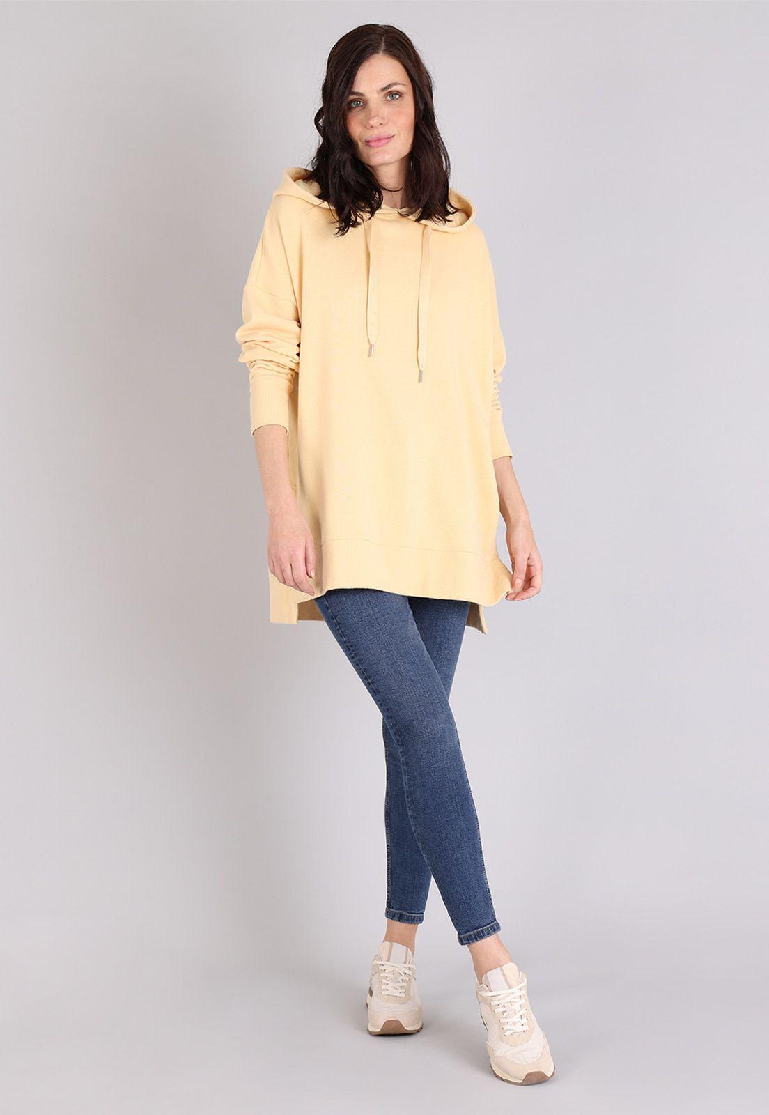 Poleron Con Capucha Oversize Mujer Soviet SPLM600AM-3