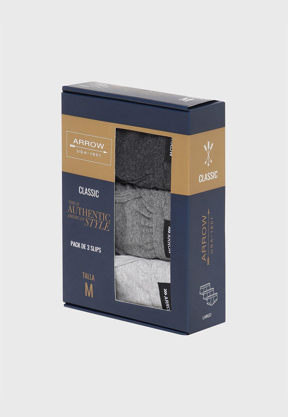 Slip 3 Unidades Classic Arrow SLT3002SU-4