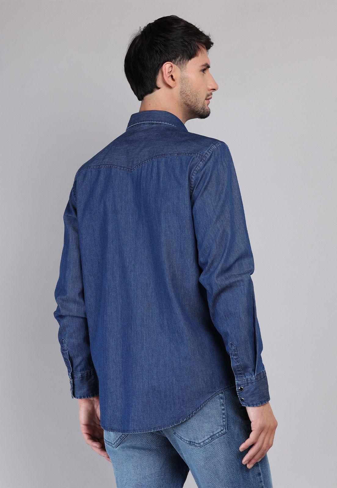 Camisa Casual Denim Soviet SCVF019AO-1