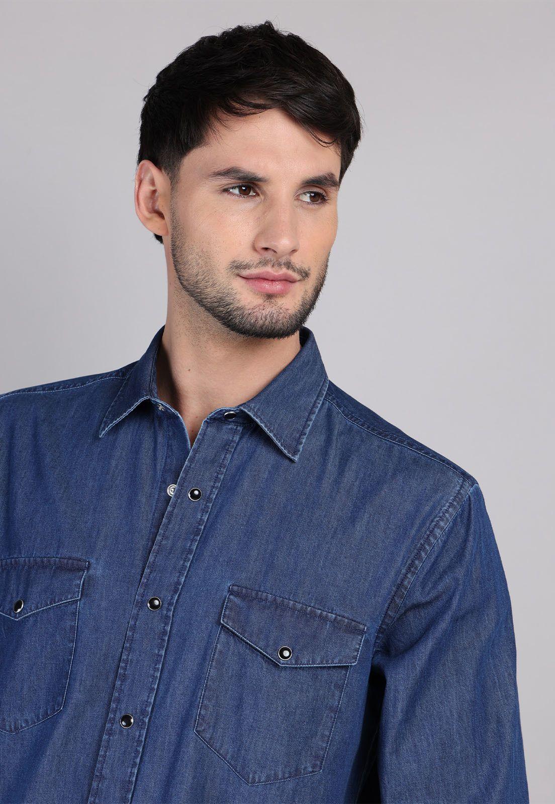 Camisa Casual Denim Soviet SCVF019AO-2