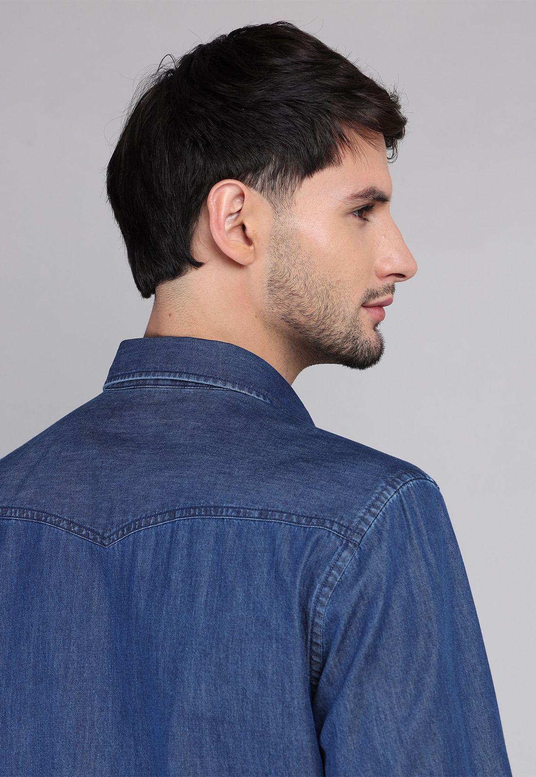 Camisa Casual Denim Soviet SCVF019AO-6