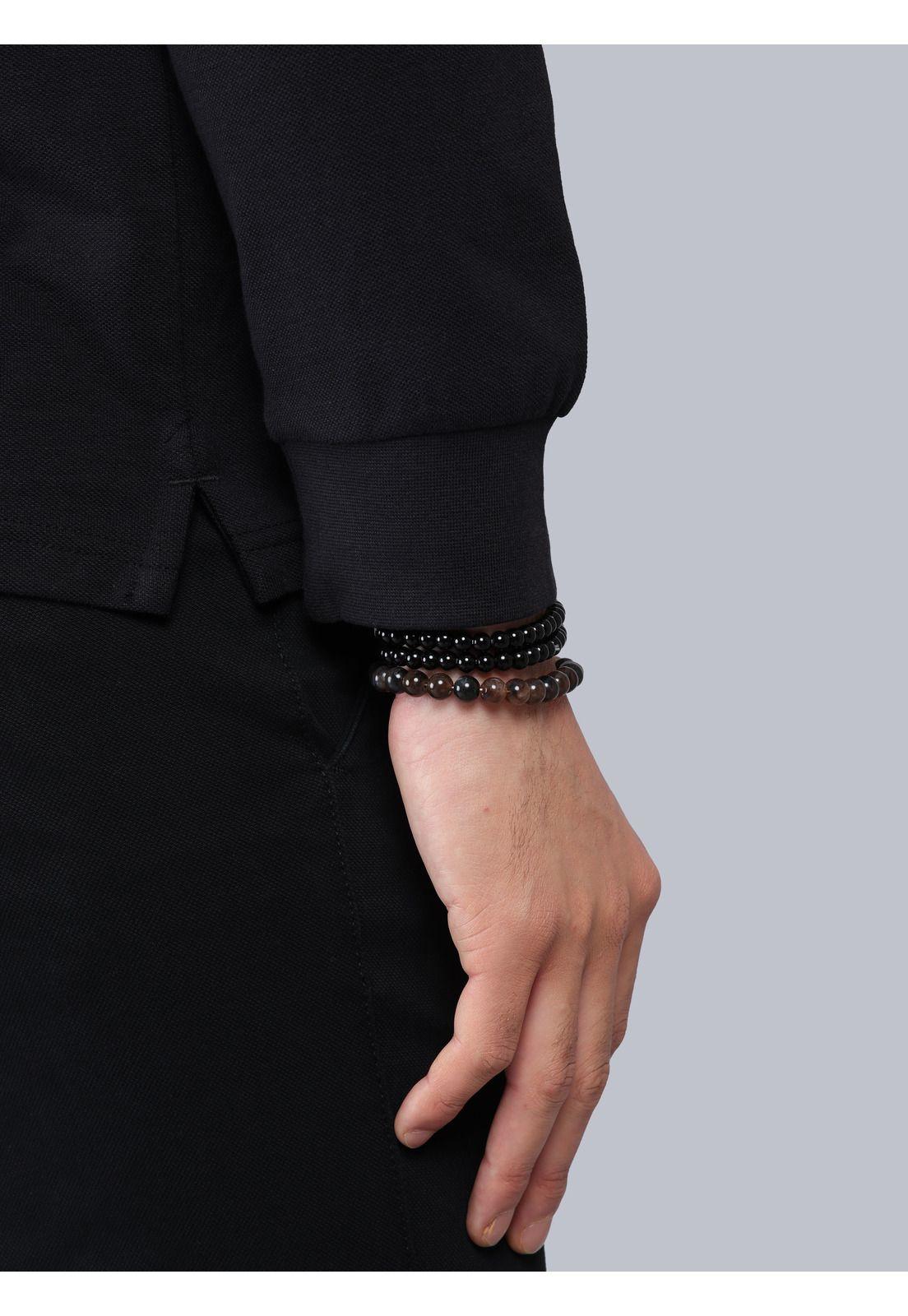 Polera Pique Regular Fit Negro Arrow PO33020NE-4