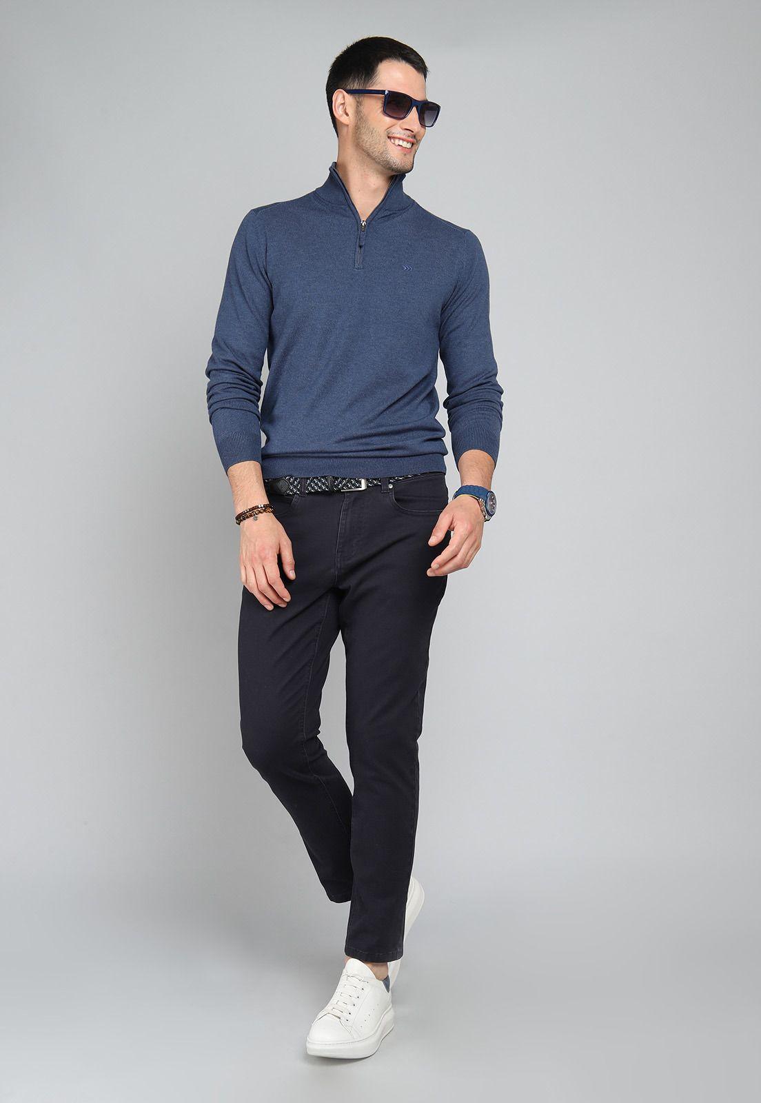 Sweater Half Zipper Arrow SW31039DE-3