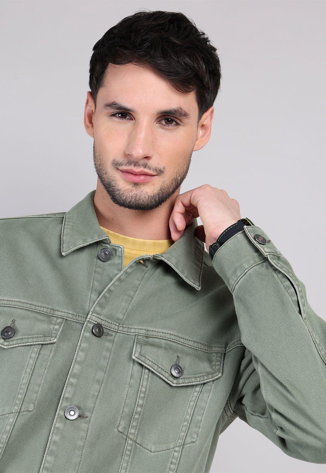 Chaqueta Denim Stone Wash Soviet SCVG052OL-2