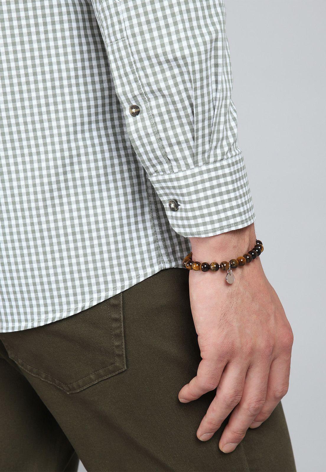 Camisa Cuadros Manga Larga Arrow CM31044VE-5