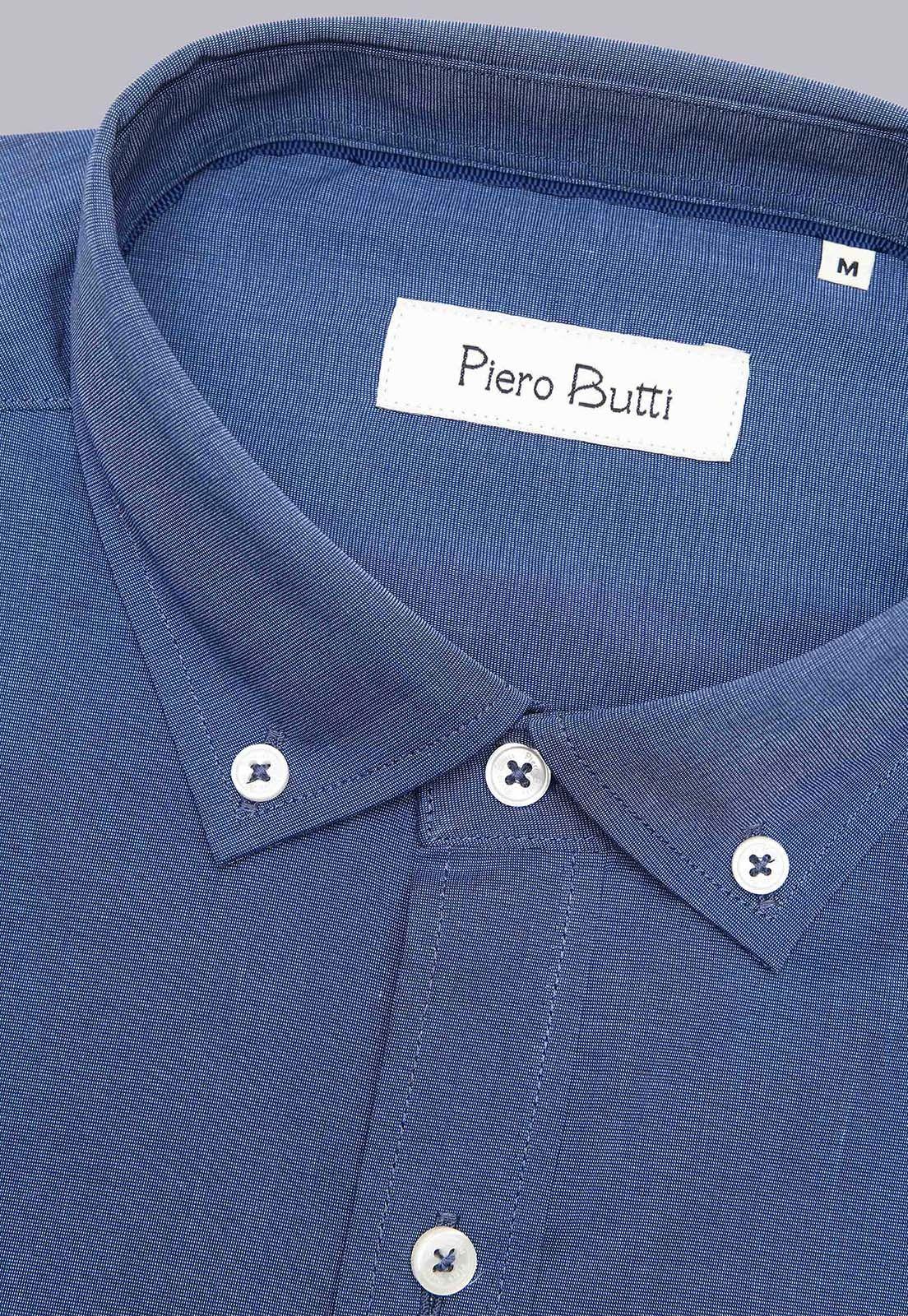 Camisa Lisa Manga Larga Piero Butti-4