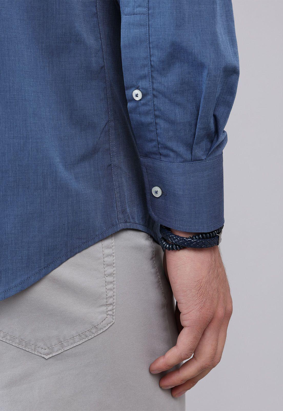 Camisa Lisa Manga Larga Piero Butti-5