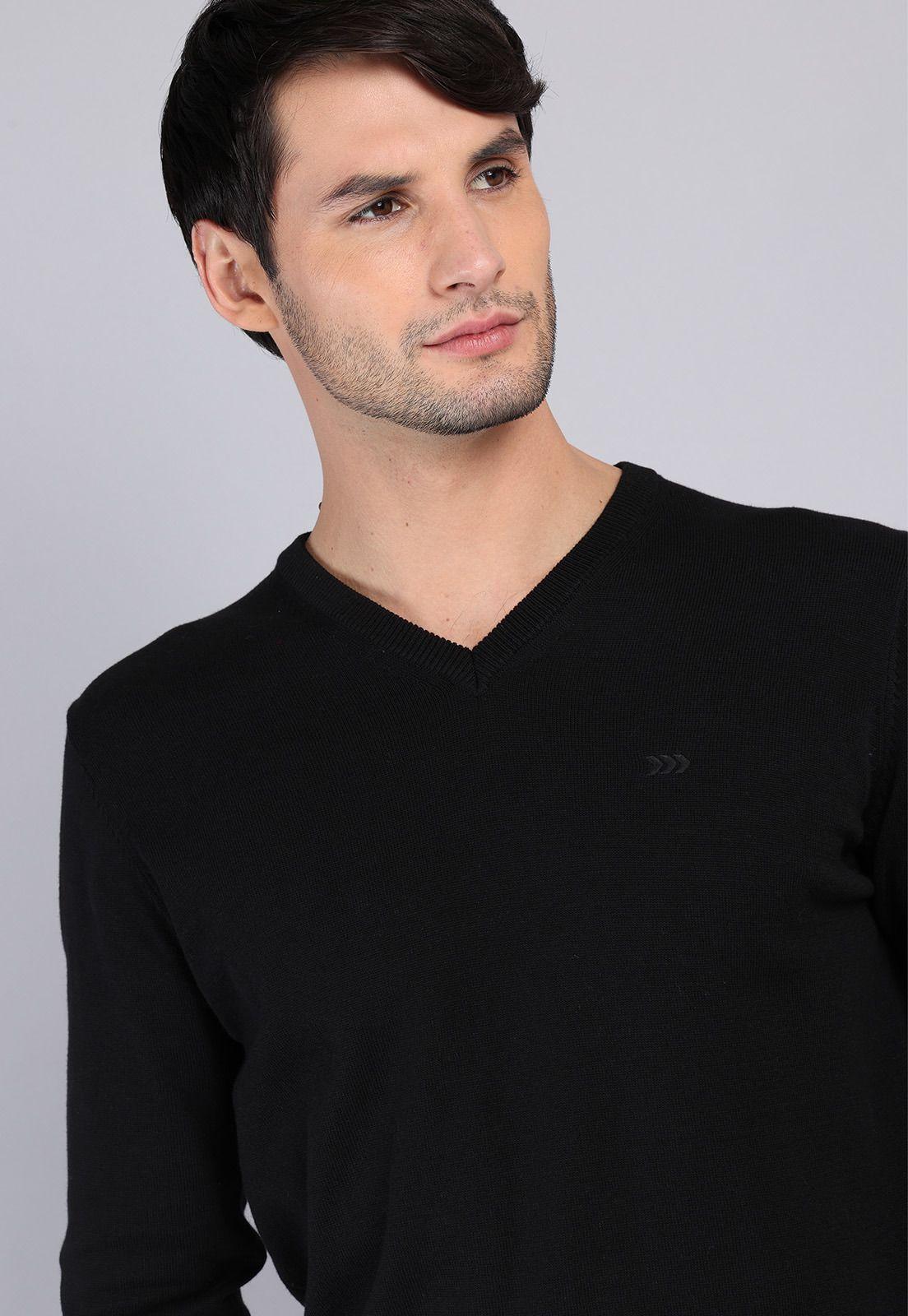 Sweater Liso Cuello V Arrow SW1000TNE-2