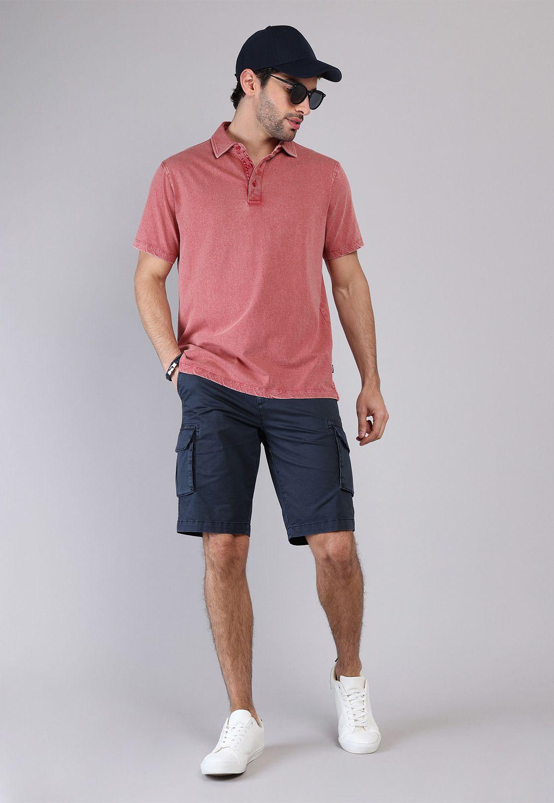 Polera Cuello Polo Soviet SCVK042RO-3