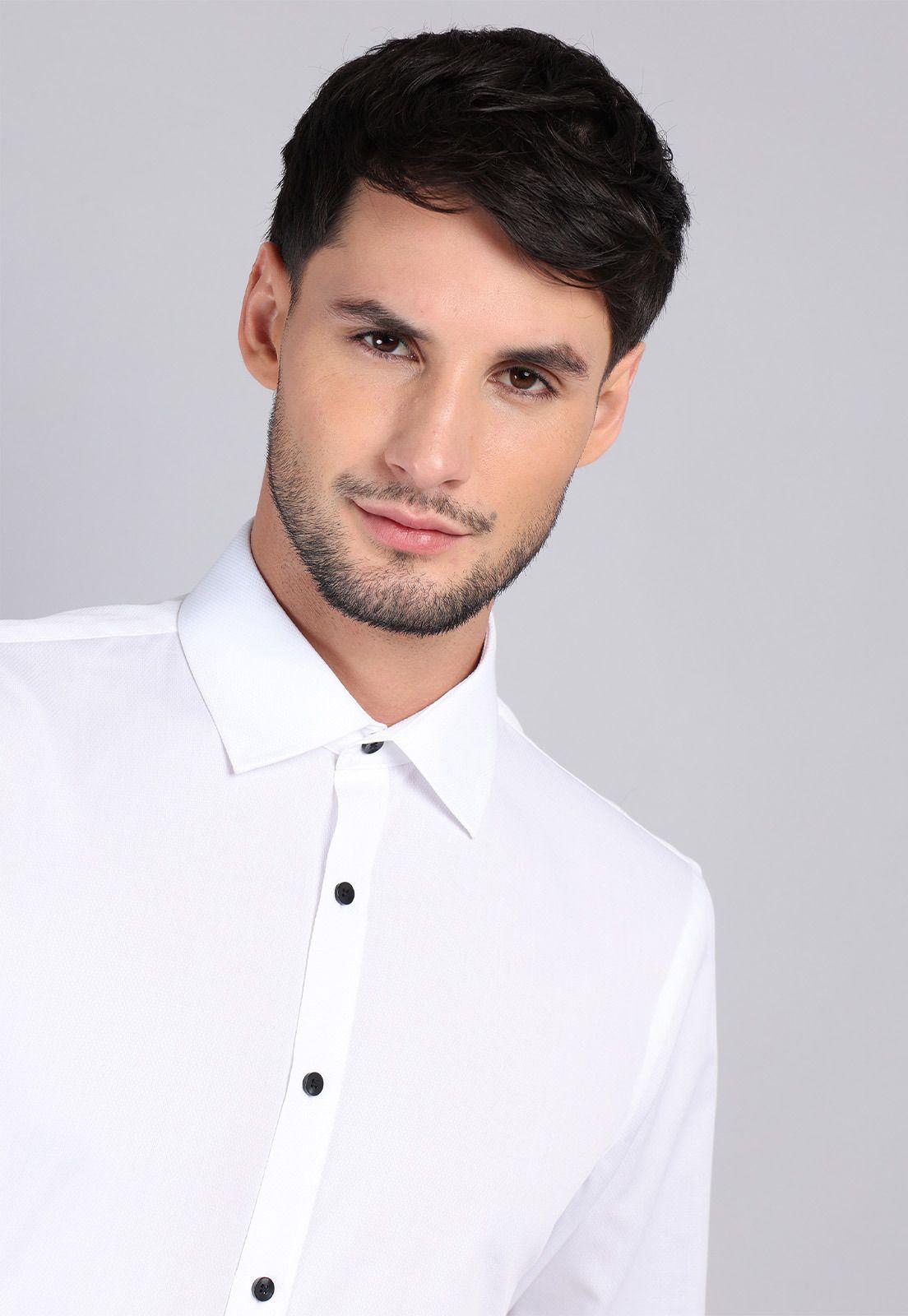 Camisa Formal Texturada Van Heusen VHCM440BL-3