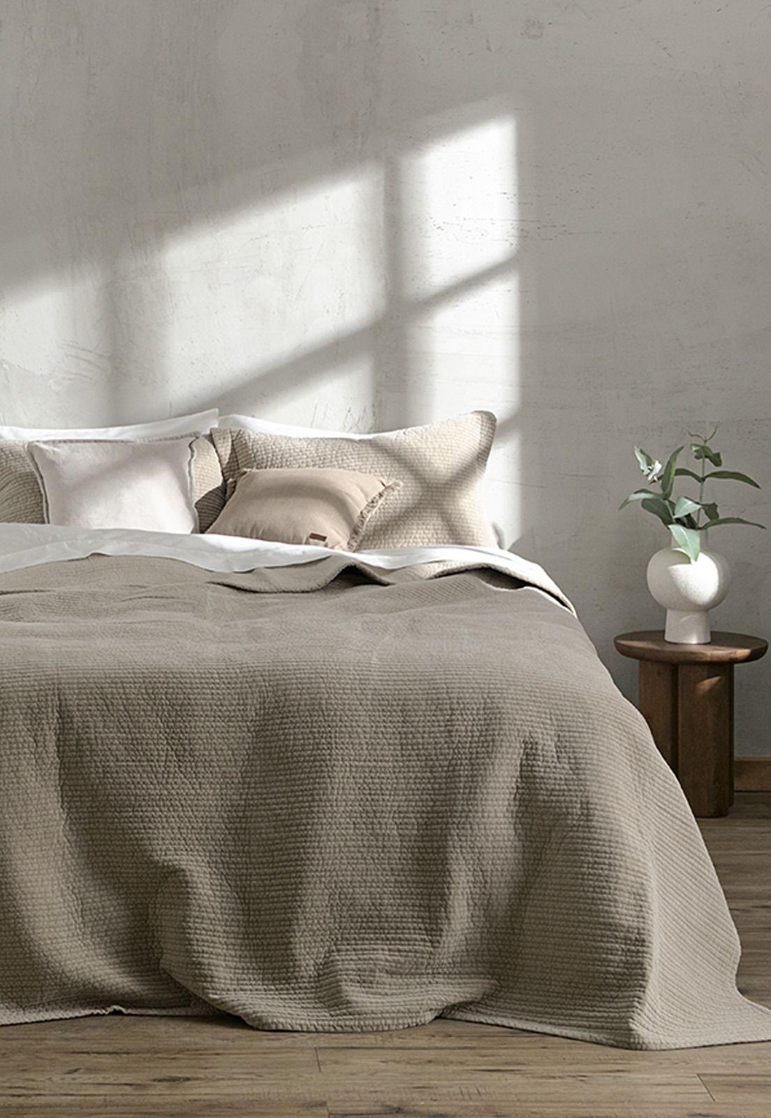 Cubrecama Velvet Stone Wash Super King Esprit Agua-0