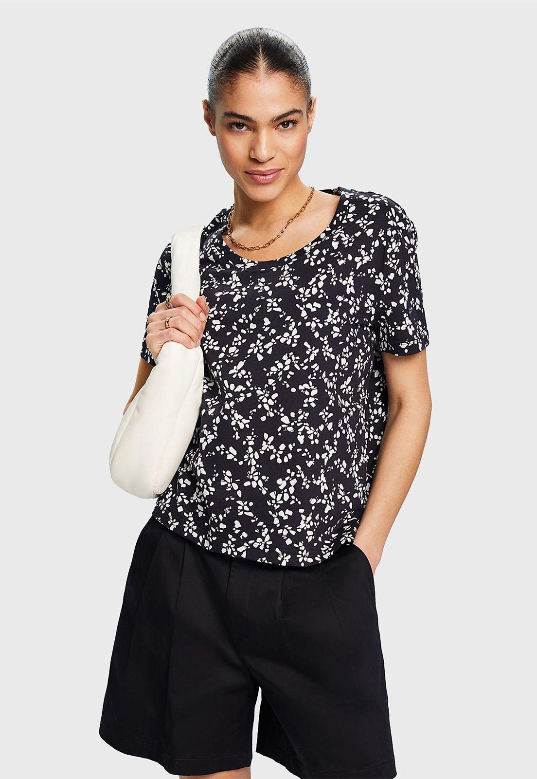 Polera Estampada Mujer Esprit 994EE1K310-0