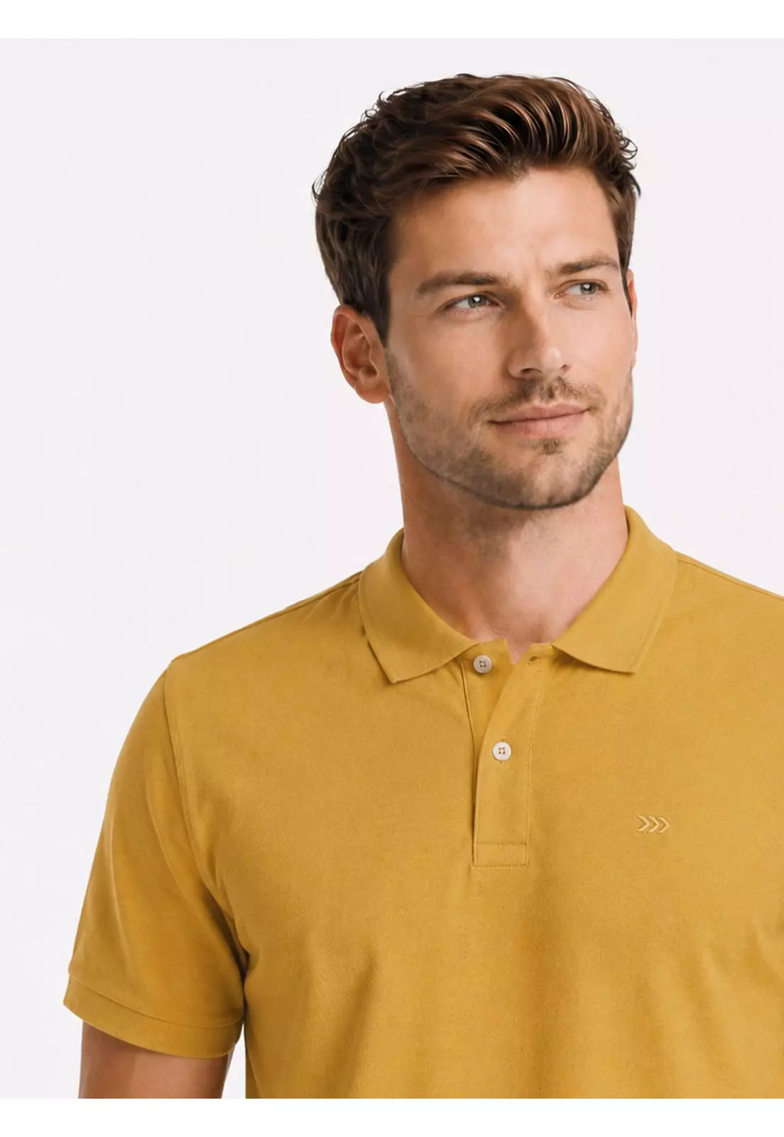 Polera Pique Regular Fit Amarillo Arrow PO34030AM-2