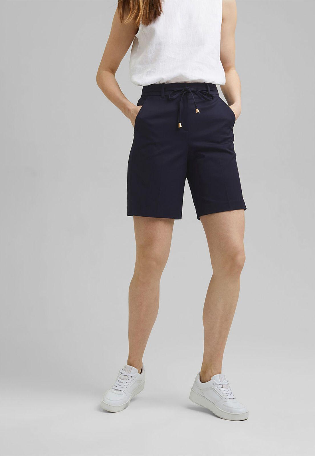 Bermudas Mujer Con Cinturón Esprit-0
