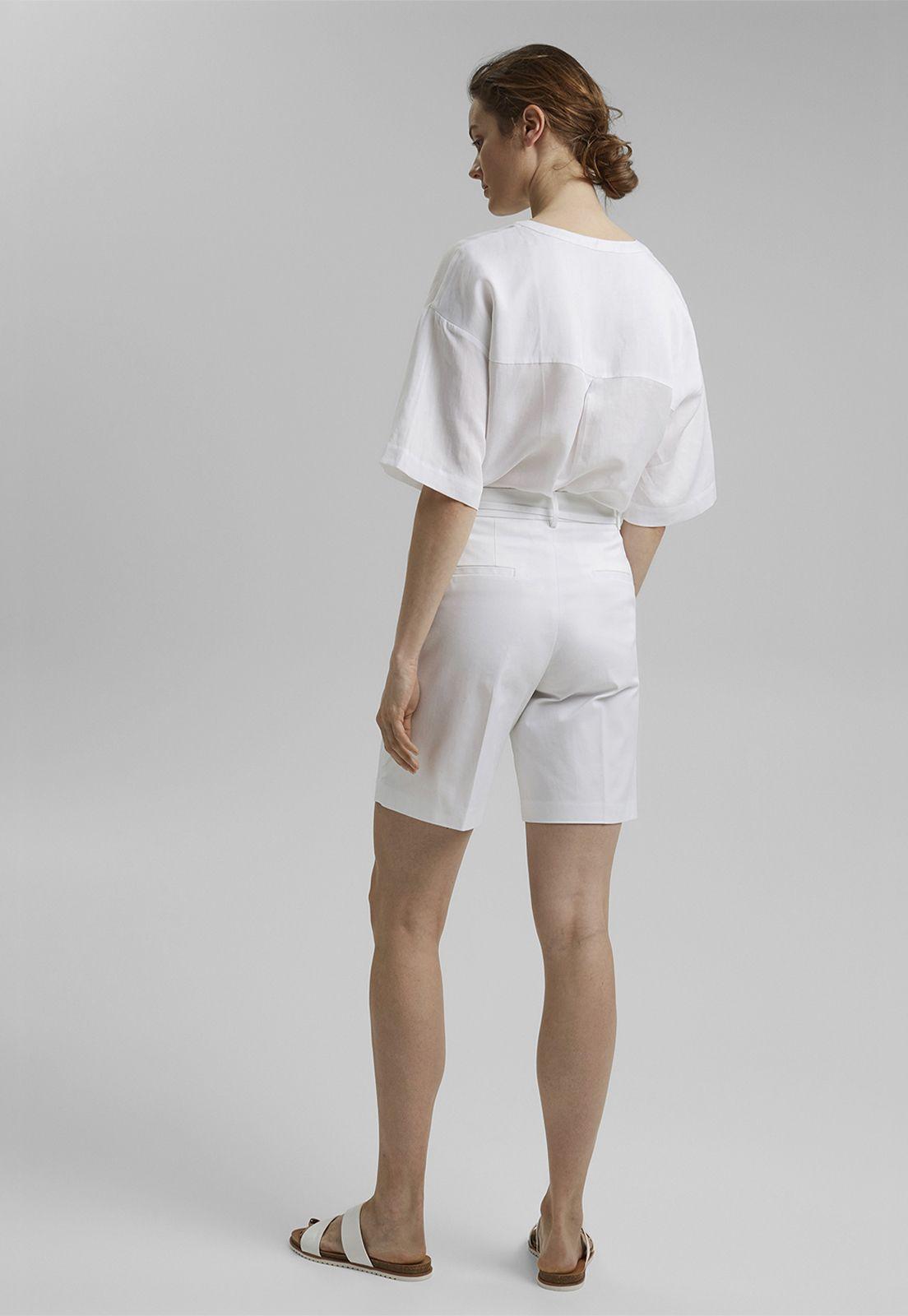 Bermudas Mujer Con Cinturón Esprit-1