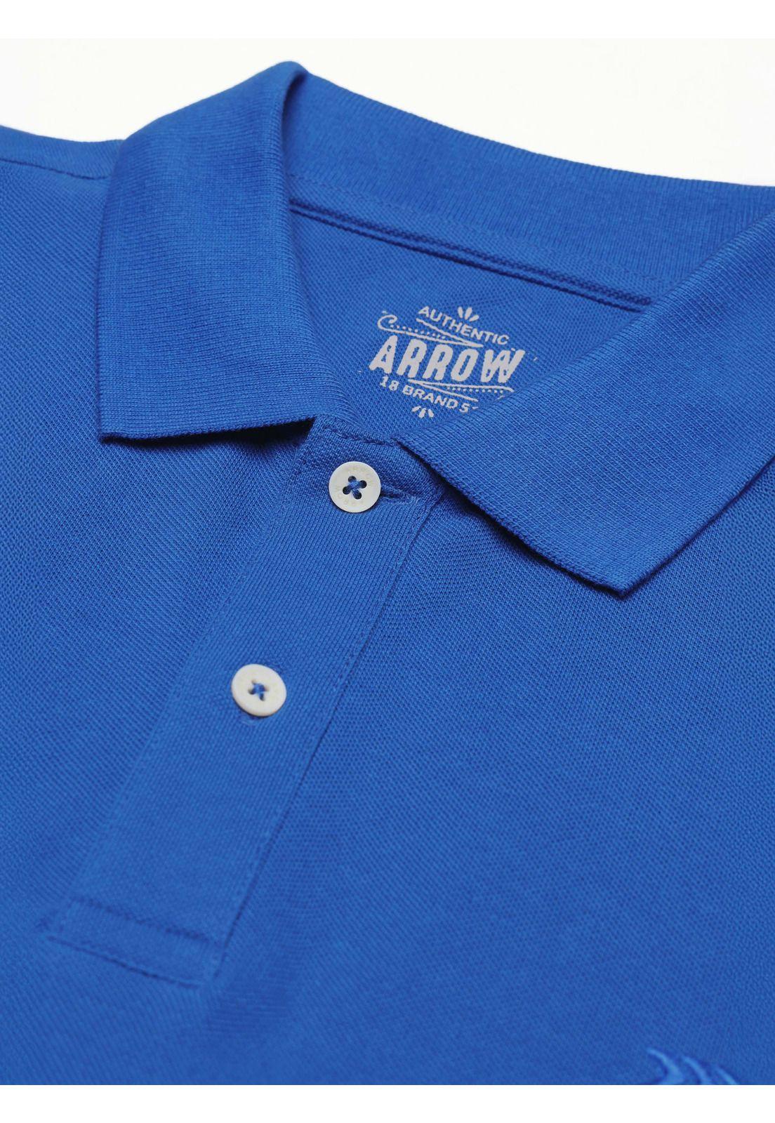 Polera Pique Regular Fit Azul Claro Arrow PO34030RY-4