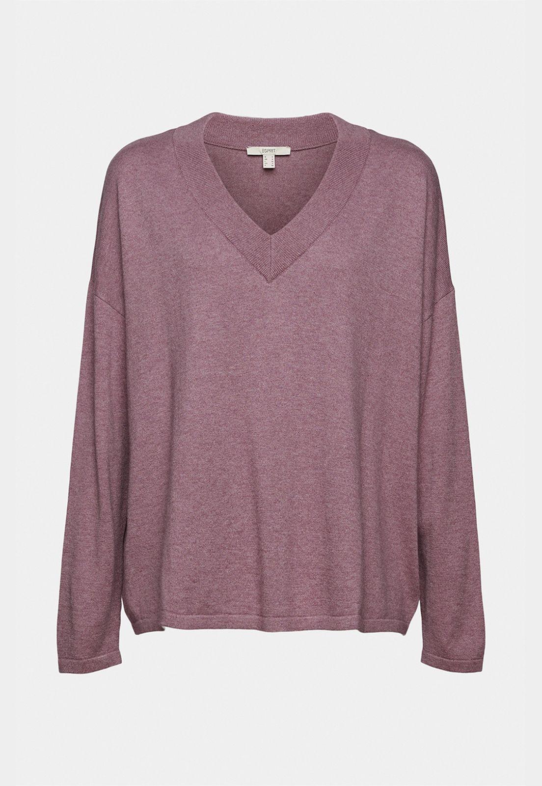 Sweater mujer con cachemir Esprit-3